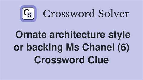 Ms. Chanel WP Crossword Clue 